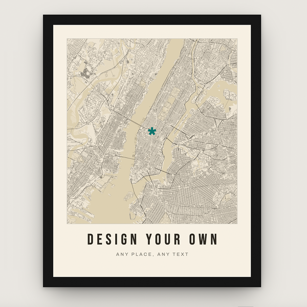 Custom Map Print