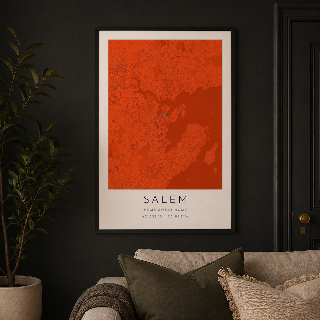 Home Sweet Home - Tangerine